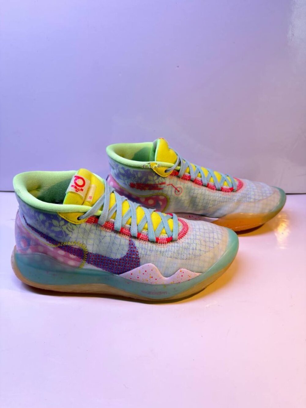 Nike KD 12 “EYBL” – Men’s US 6.5 / Women’s US 8 – Multicolor - Picture 6 of 13